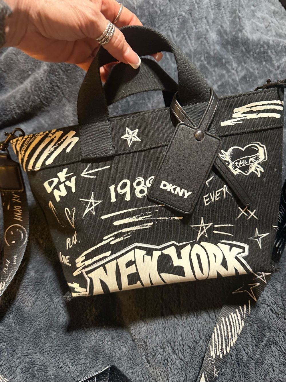 DKNY Graffiti Tote